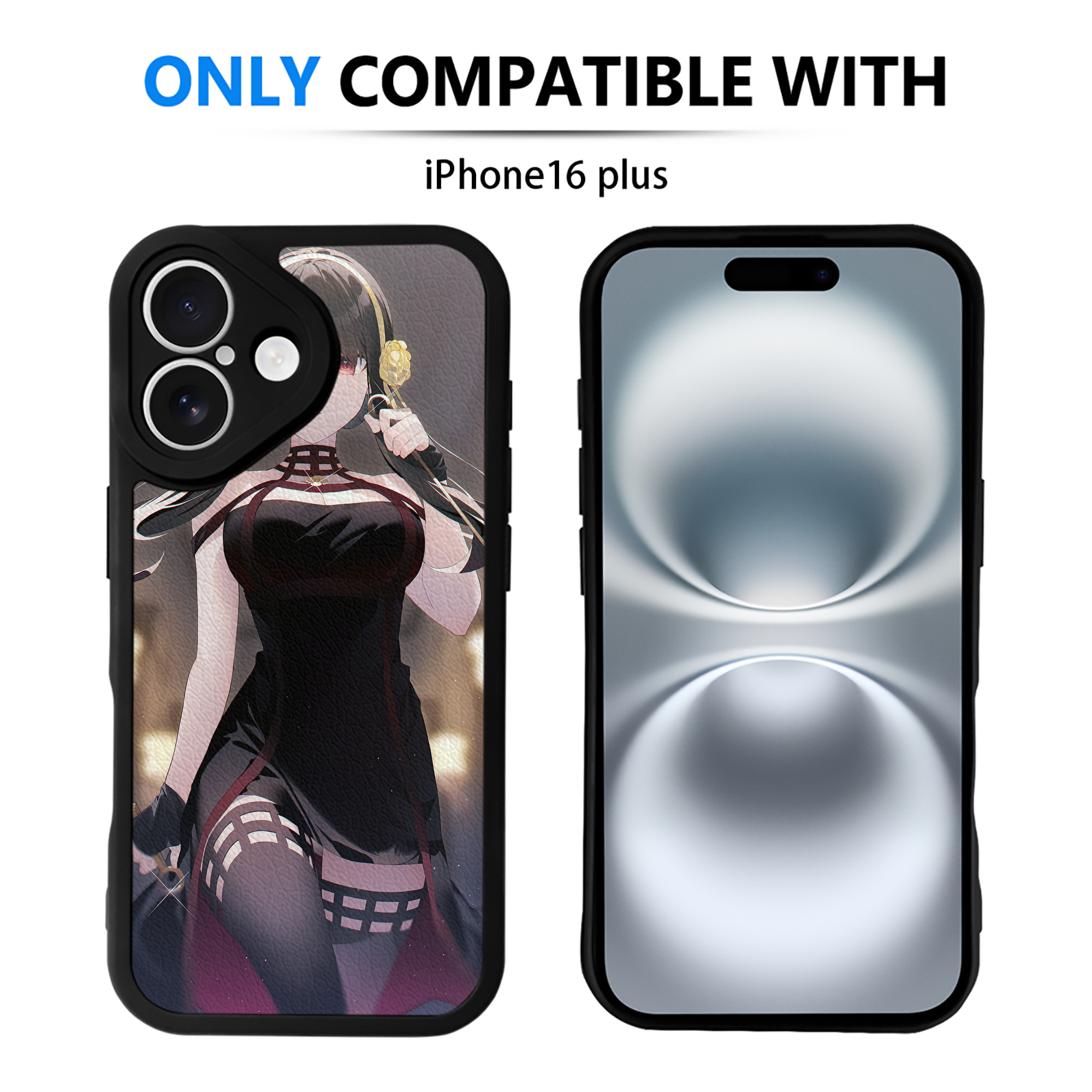 （画像用） SPY×FAMILY间谍家家酒 【iPhone 16シリーズ対応】シリコンスマホケース（レザー調） 材質：シリコン